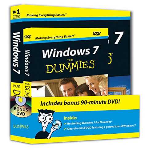 Algopix Similar Product 1 - Windows 7 For Dummies, Book + DVD Bundle