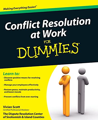 Algopix Similar Product 9 - Conflict Resolution at Work For Dummies