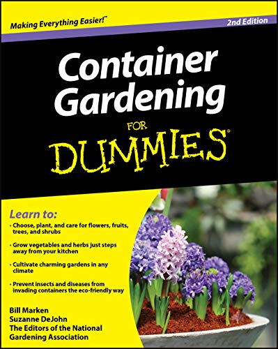 Algopix Similar Product 11 - Container Gardening For Dummies