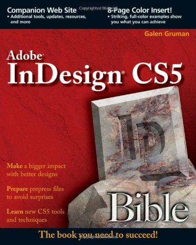 Algopix Similar Product 16 - InDesign CS5 Bible