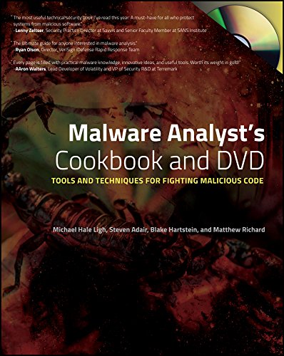 Algopix Similar Product 1 - Malware Analysts Cookbook and DVD