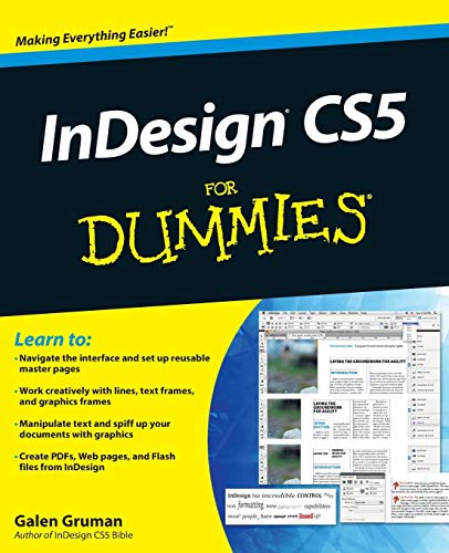 Algopix Similar Product 16 - InDesign CS5 For Dummies