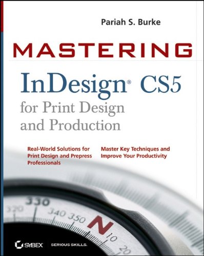 Algopix Similar Product 10 - Mastering InDesign CS5 for Print Design