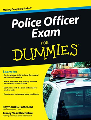 Algopix Similar Product 13 - Police Officer Exam For Dummies