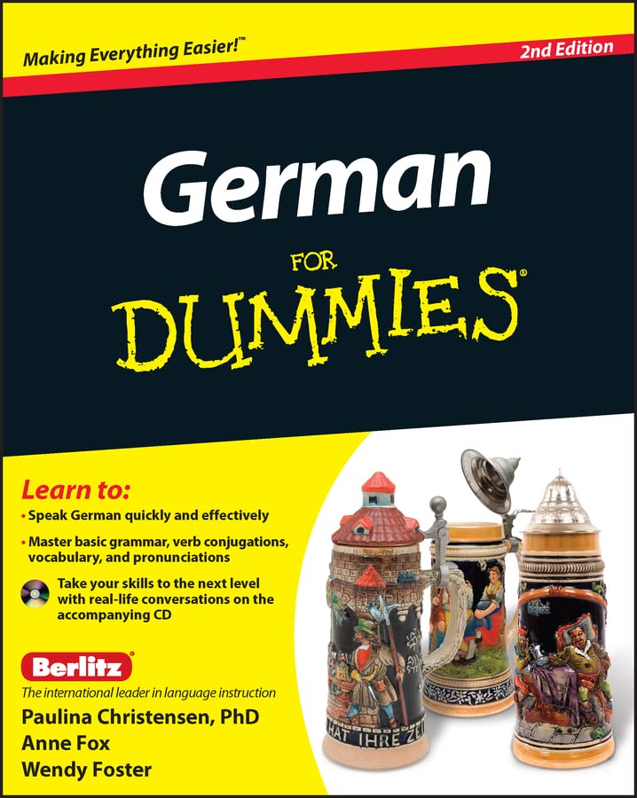 Algopix Similar Product 4 - German For Dummies, (with CD)