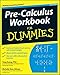 Algopix Similar Product 16 - Pre-Calculus Workbook For Dummies