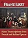 Algopix Similar Product 5 - Piano Transcriptions from French and