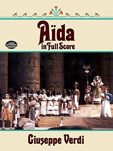 Algopix Similar Product 12 - Aida in Full Score (Dover Music Scores)