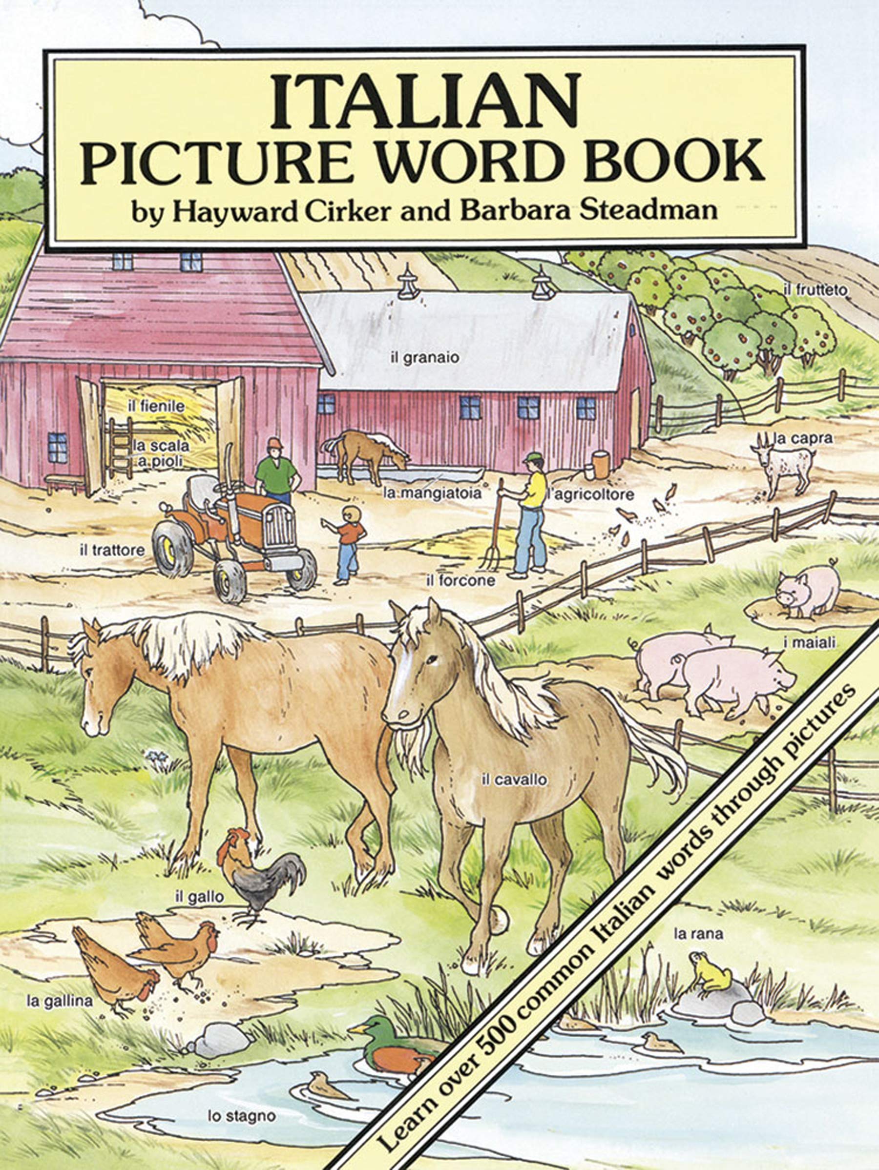 Algopix Similar Product 18 - Italian Picture Word Book Dover