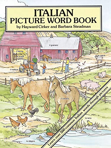 Algopix Similar Product 4 - Italian Picture Word Book Dover