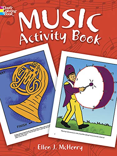 Algopix Similar Product 9 - Music Activity Book Dover Kids