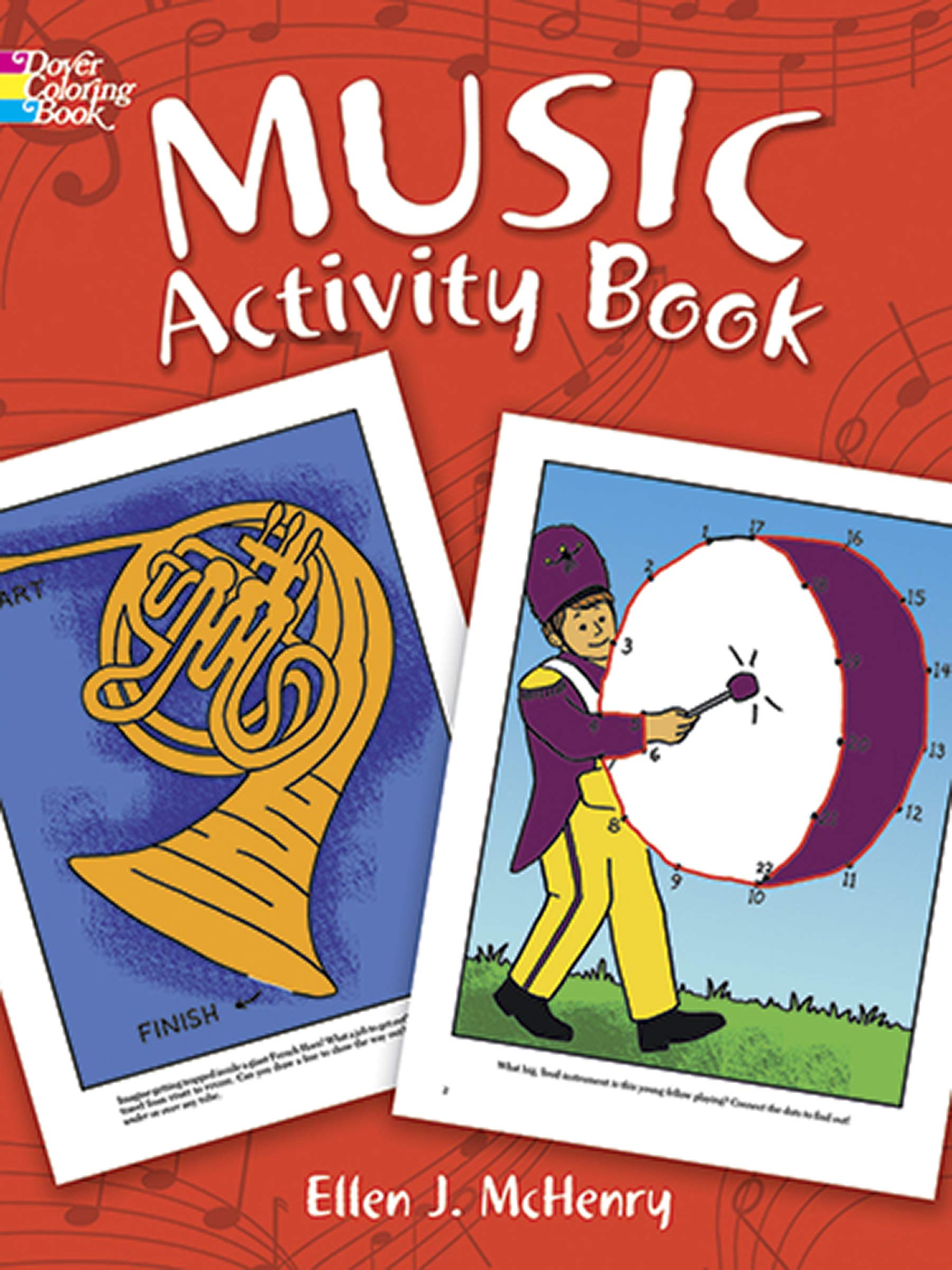 Algopix Similar Product 2 - Music Activity Book Dover Kids