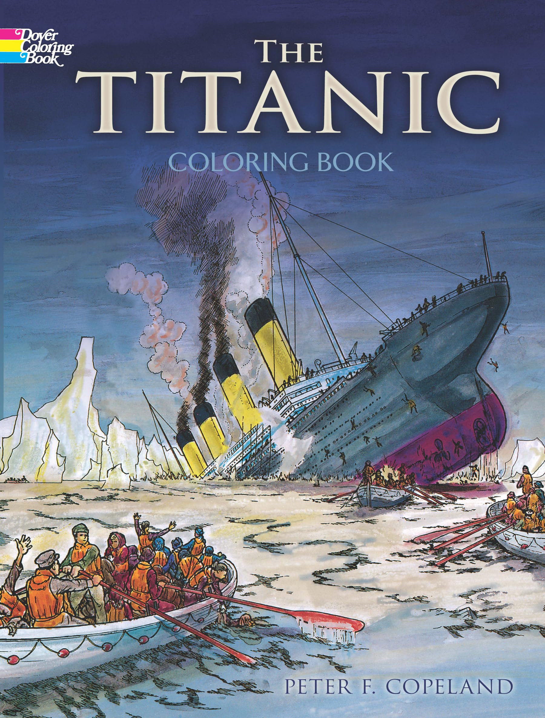 Algopix Similar Product 12 - The Titanic Coloring Book Dover World