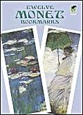 Algopix Similar Product 4 - Twelve Monet Bookmarks (Dover Bookmarks)