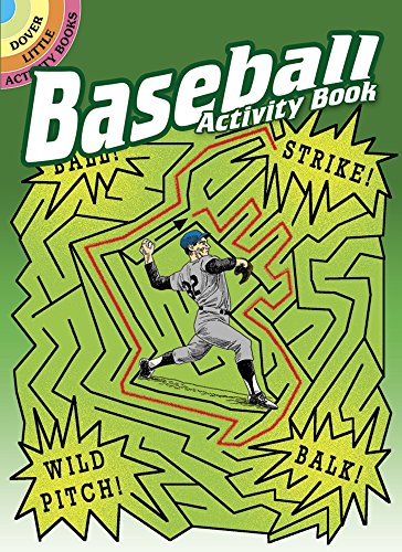Algopix Similar Product 11 - Baseball Activity Book Dover Little