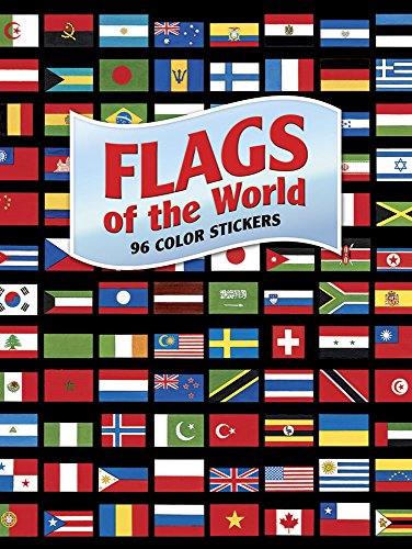 Algopix Similar Product 1 - Flags of the World 96 Color Stickers