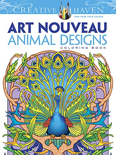 Algopix Similar Product 1 - Dover Creative Haven Art Nouveau Animal