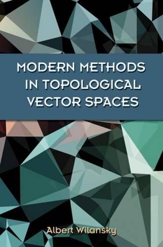 Algopix Similar Product 13 - Modern Methods in Topological Vector