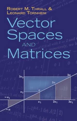 Algopix Similar Product 1 - Vector Spaces and Matrices Dover Books