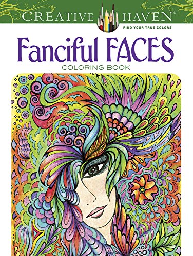 Algopix Similar Product 2 - Fanciful Faces Coloring Book Creative