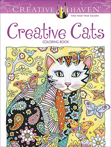 Algopix Similar Product 19 - Creative Haven Creative Cats Coloring