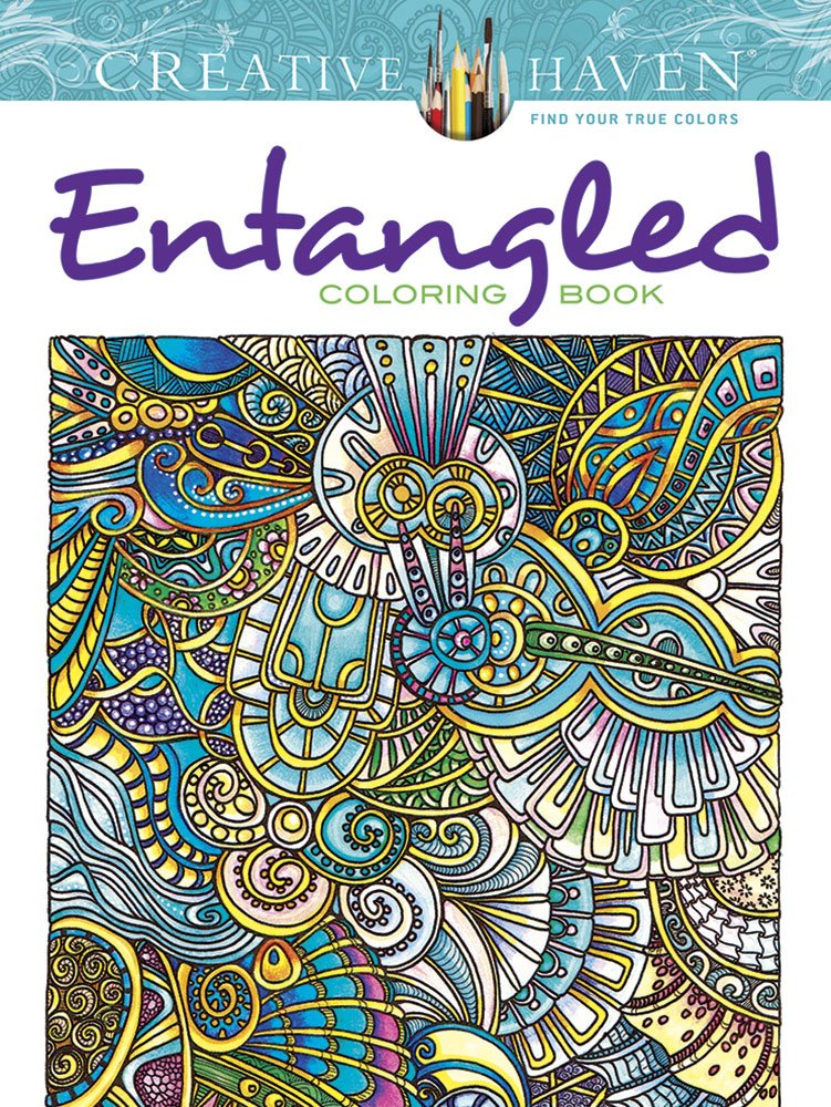Algopix Similar Product 4 - Creative Haven Entangled Coloring Book