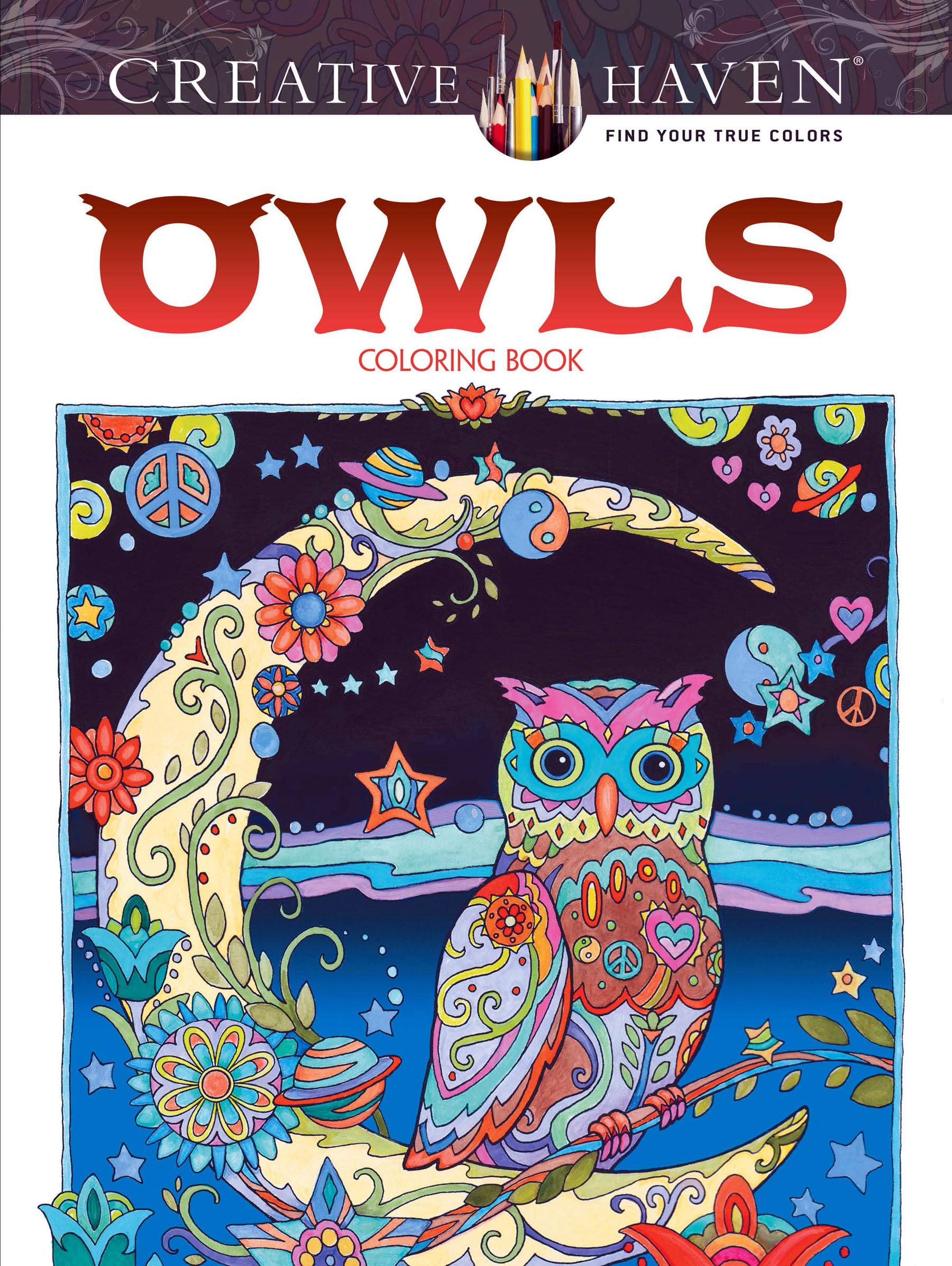 Algopix Similar Product 16 - Creative Haven Owls Coloring Book