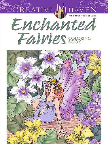 Algopix Similar Product 10 - Adult Coloring Enchanted Fairies