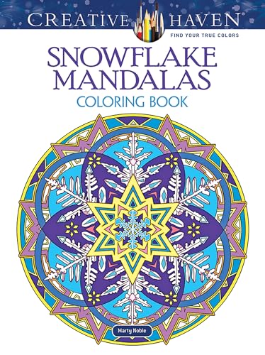 Algopix Similar Product 9 - Creative Haven Snowflake Mandalas