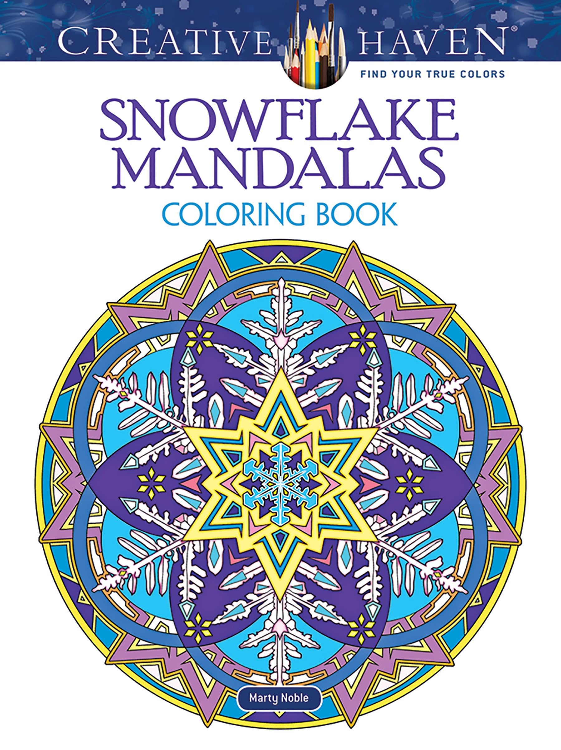 Algopix Similar Product 18 - Creative Haven Snowflake Mandalas