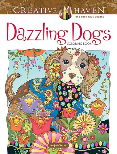 Algopix Similar Product 17 - Creative Haven Dazzling Dogs Coloring