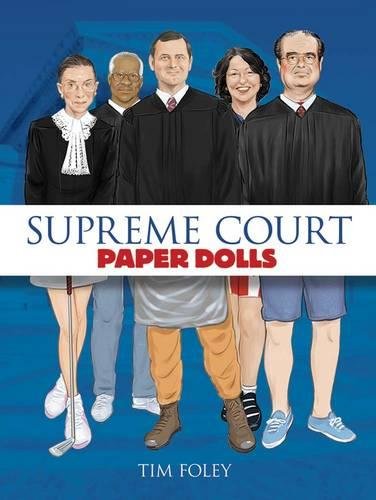 Algopix Similar Product 7 - Supreme Court Paper Dolls Dover Paper