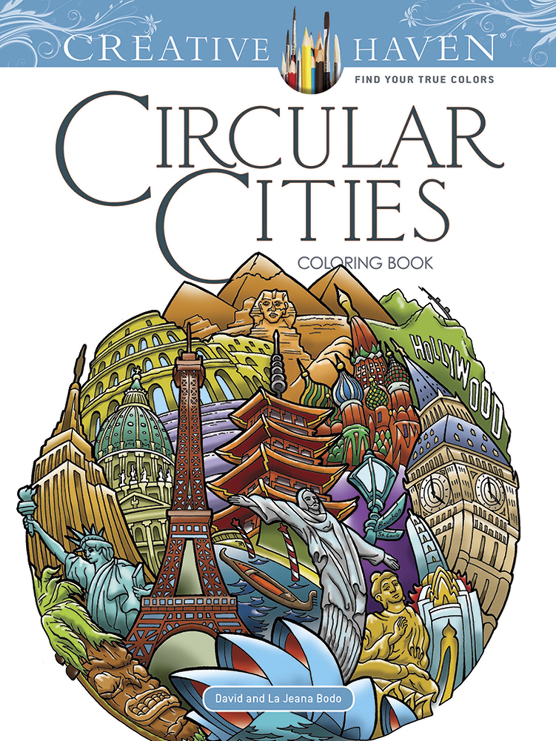 Algopix Similar Product 17 - Creative Haven Circular Cities Coloring