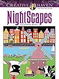 Algopix Similar Product 2 - Creative Haven NightScapes Coloring