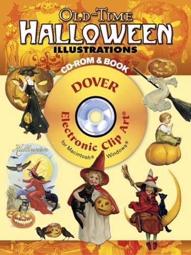 Algopix Similar Product 2 - OldTime Halloween Illustrations CDROM