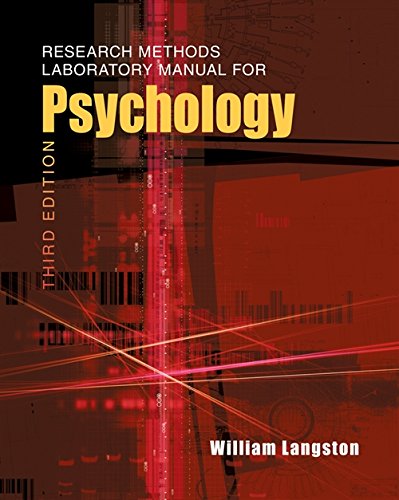 Algopix Similar Product 16 - Research Methods Laboratory Manual for
