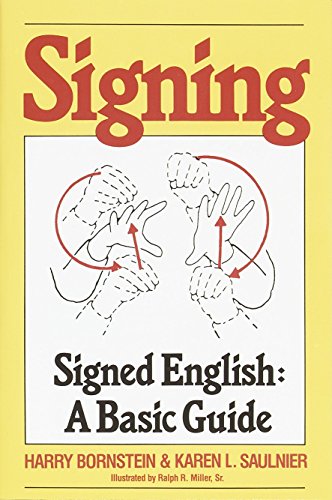 Algopix Similar Product 13 - Signing: Signed English: A Basic Guide