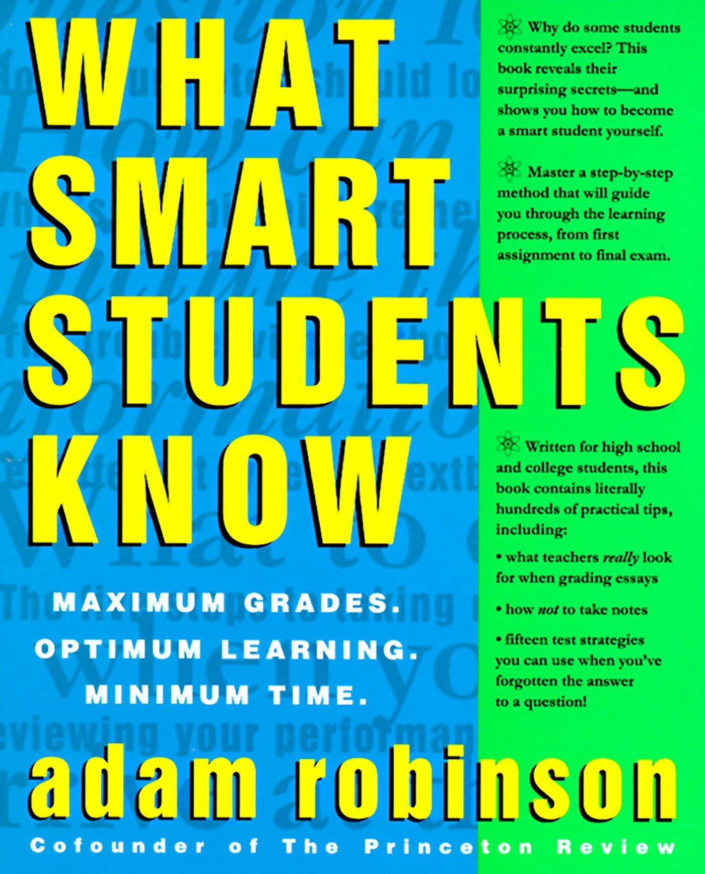 Algopix Similar Product 15 - What Smart Students Know Maximum
