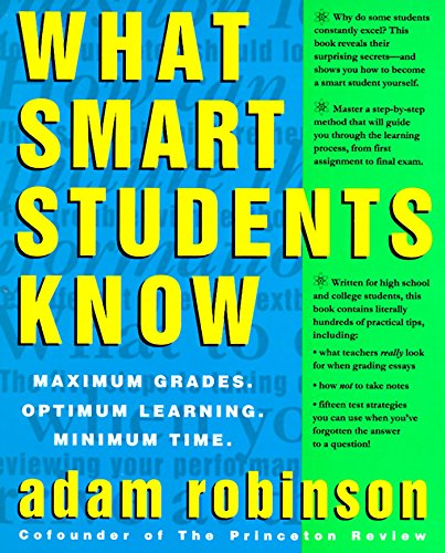 Algopix Similar Product 13 - What Smart Students Know Maximum