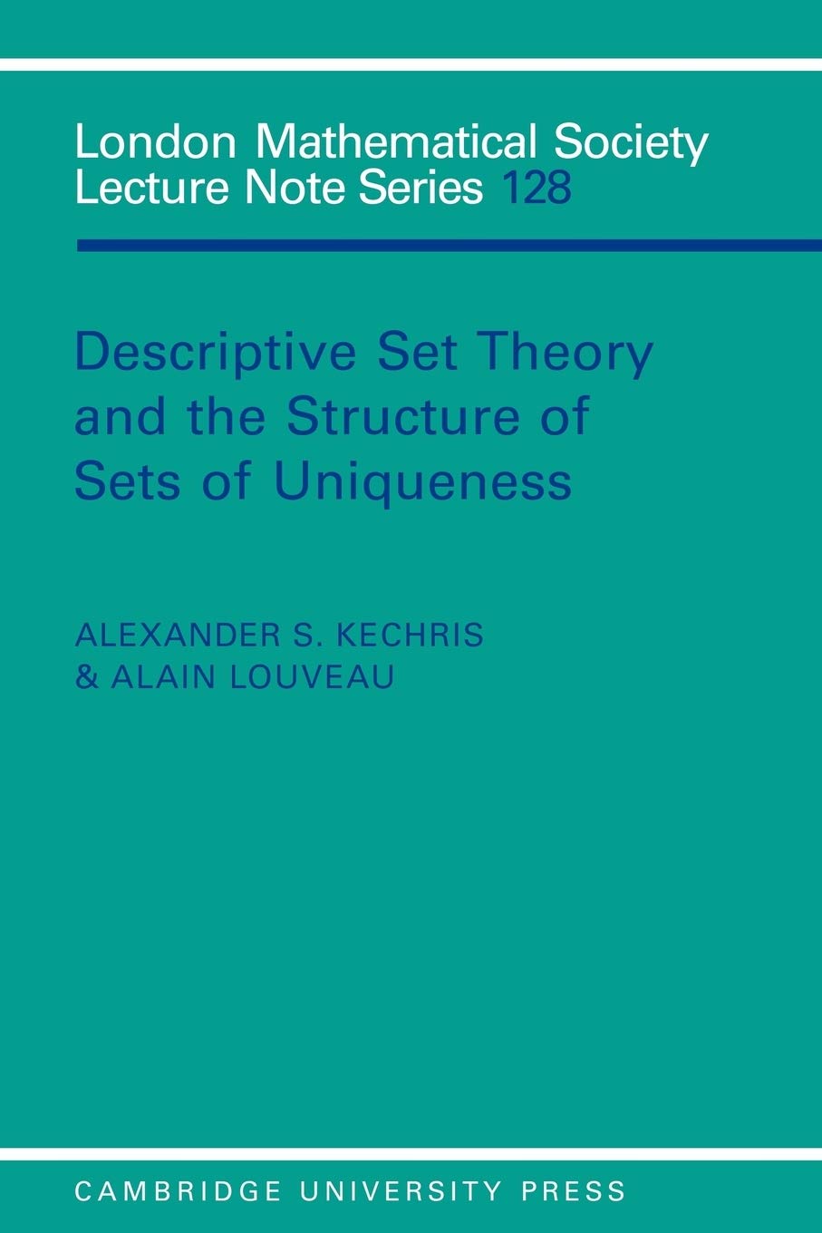 Algopix Similar Product 4 - Descriptive Set Theory and the