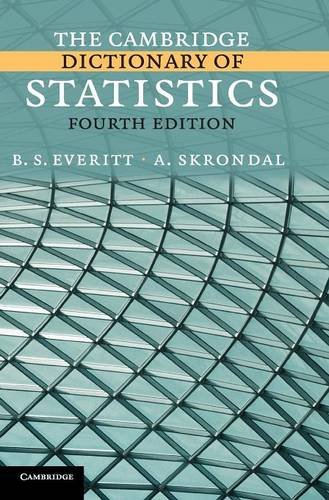 Algopix Similar Product 9 - The Cambridge Dictionary of Statistics