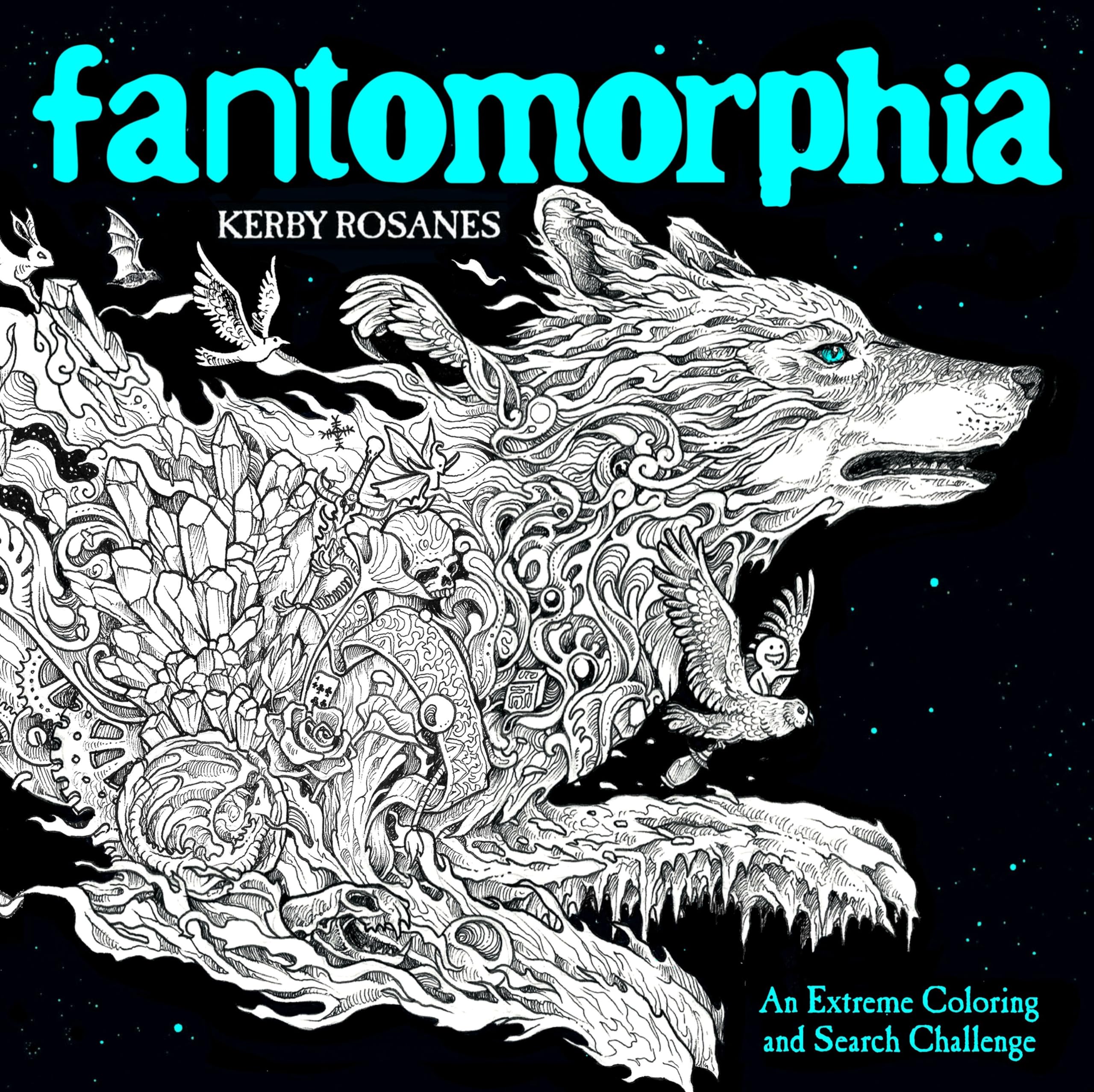 Algopix Similar Product 1 - Fantomorphia An Extreme Coloring and