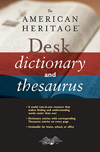 Algopix Similar Product 4 - The American Heritage Desk Dictionary