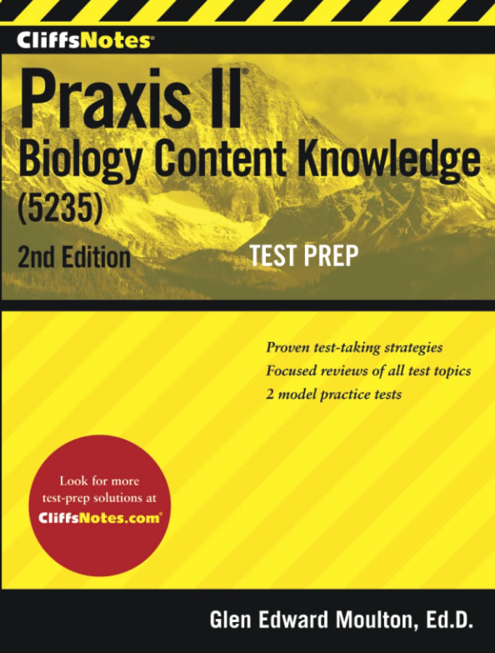 Algopix Similar Product 16 - CliffsNotes Praxis II Biology Content