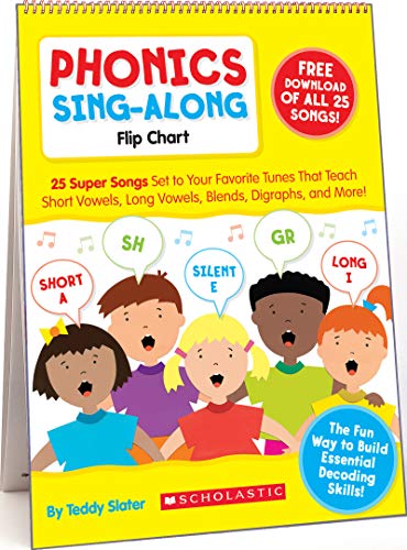 Algopix Similar Product 7 - Phonics SingAlong Flip Chart CD 25