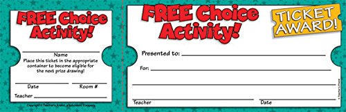Algopix Similar Product 16 - Scholastic Free Choice Activity Ticket