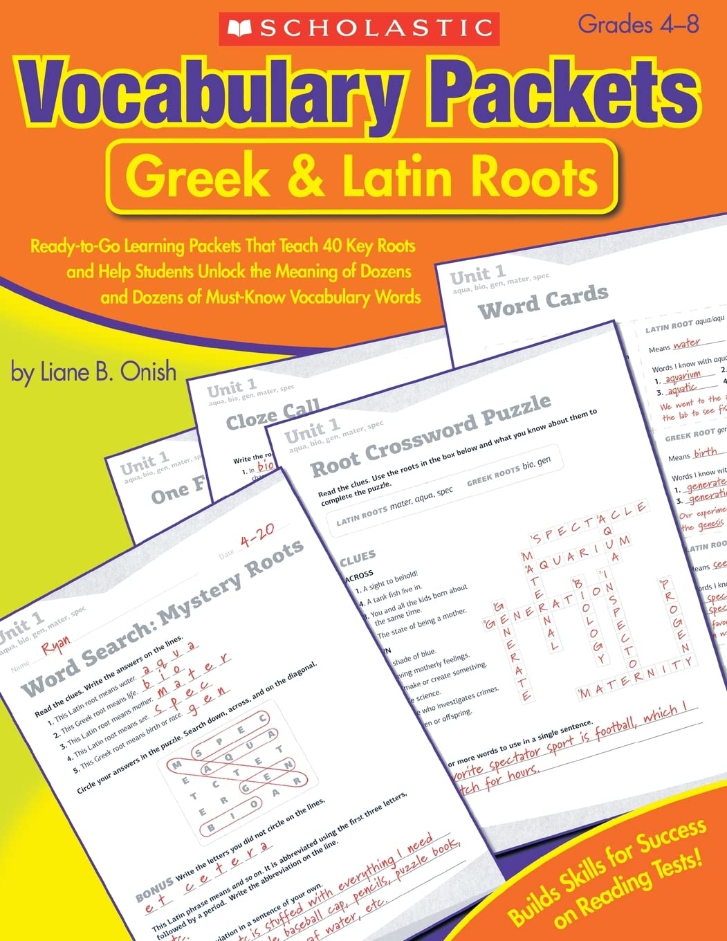 Algopix Similar Product 20 - Vocabulary Packets Greek  Latin