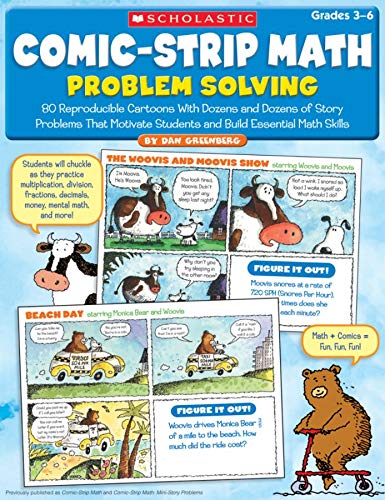 Algopix Similar Product 8 - ComicStrip Math Problem Solving 80