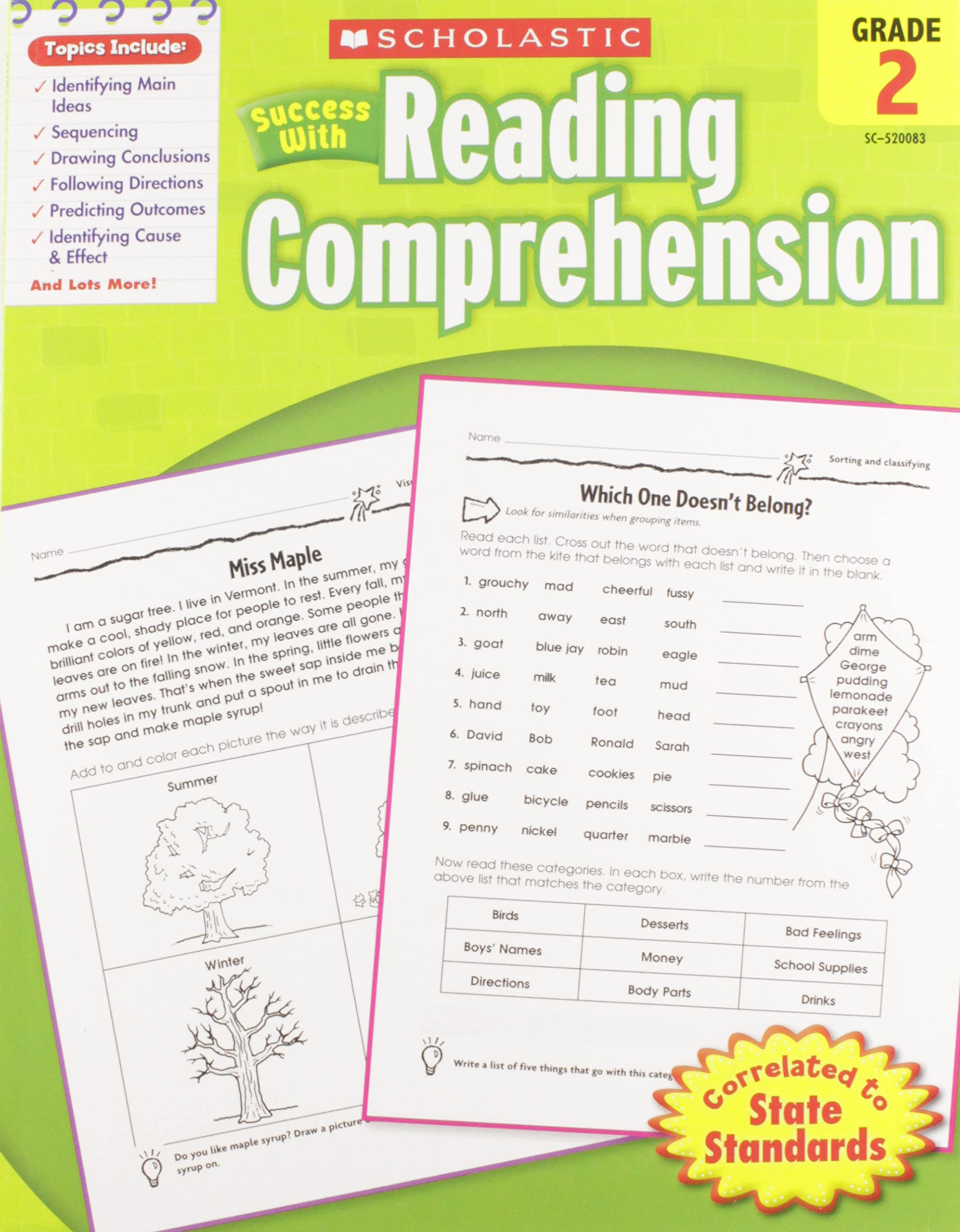 Algopix Similar Product 9 - Scholastic Success with Reading