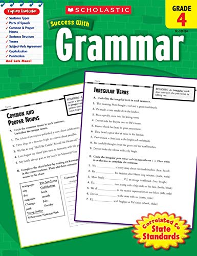 Algopix Similar Product 9 - Scholastic Success with Grammar Grade